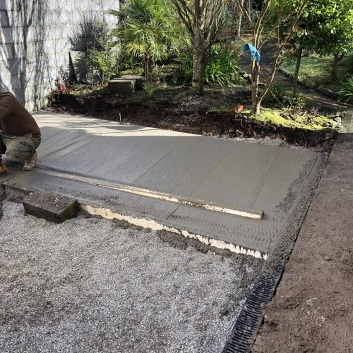 shed concrete bases cork pat’s property maintenance